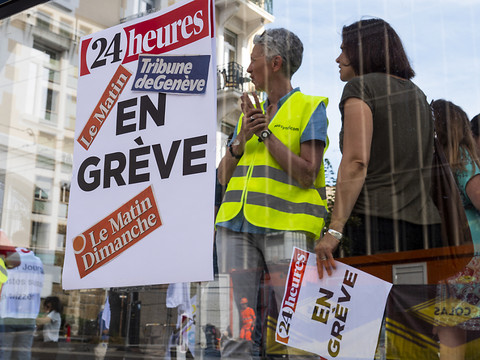 Une centaine de journalistes réunis - 20 minutes pas en grève