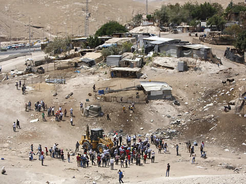 Heurts dans un village bédouin qui doit être détruit par Israël