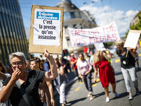 Grève chez Tamedia suspendue - Médiation acceptée