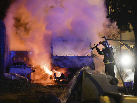 Calme relatif revenu dans les quartiers de Nantes samedi soir
