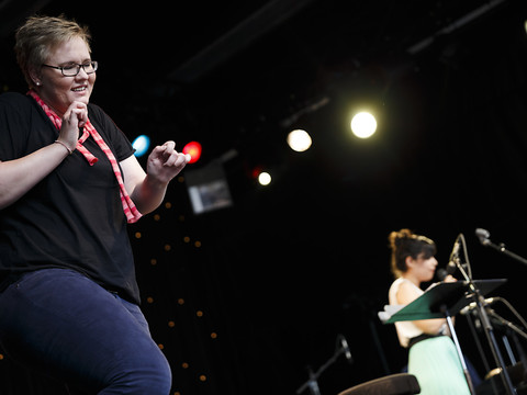 Concert doublé en langue des signes au Montreux Jazz