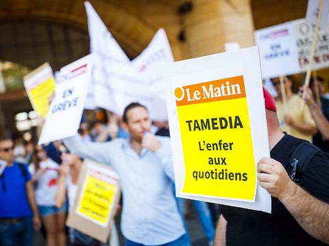 Tamedia claque la porte de la médiation sur Le Matin