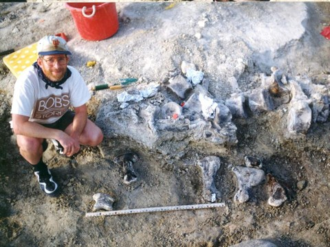 USA: découverte du plus grand pied de dinosaure