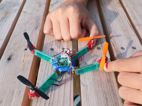 EPFL: un drone origami inspiré des insectes