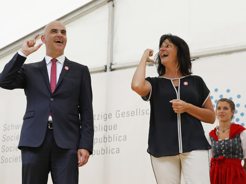 Le président de la Confédération prône le compromis au Grütli