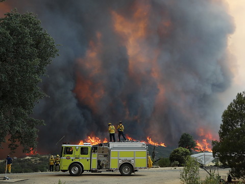 Les incendies rendent l'air vicié dans une partie de la Californie