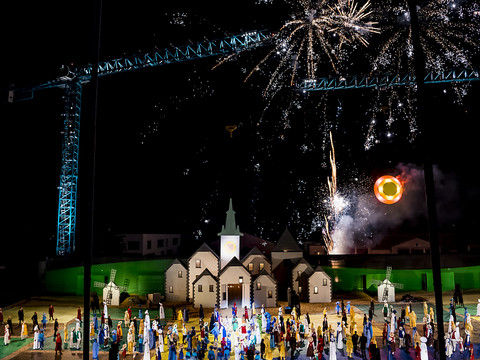 Début du spectacle Solstices mercredi à Echallens (VD)