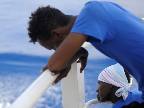 L'Aquarius arrive au port de La Valette à Malte