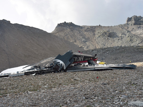 Crash du 4 août dans les Grisons: l'avion est tombé en spirale