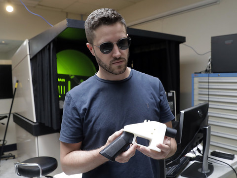 Les plans d'armes imprimées en 3D disponibles, mais payants