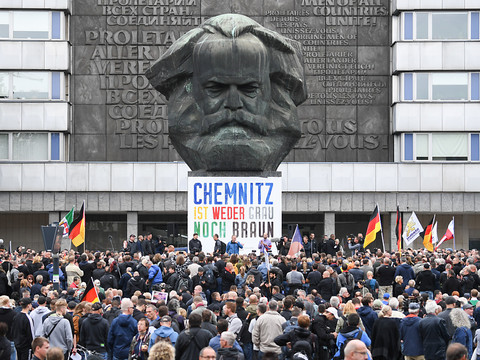 Manifestations à Chemnitz en Allemagne, aucun incident sérieux
