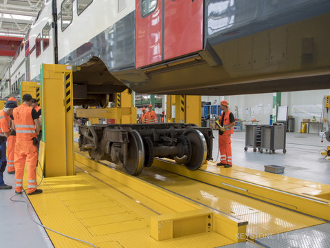 Nouvelle halle pour l'entretien des trains CFF à Olten