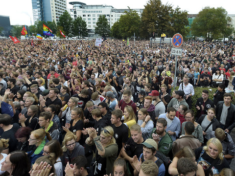 Allemagne: un concert contre contre 