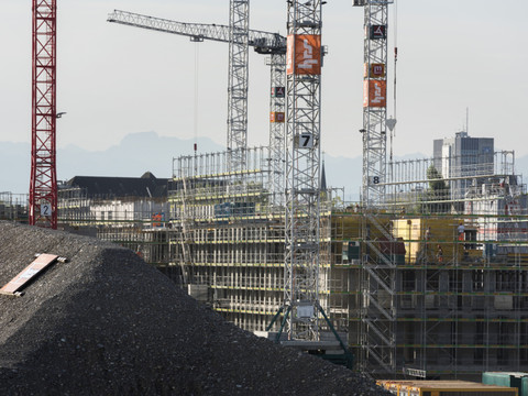 Recettes en recul dans la construction en Suisse au 1er semestre
