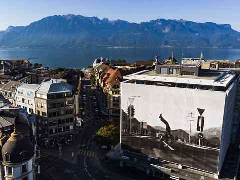 Vevey: des photos géantes à ciel ouvert