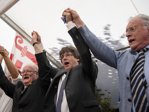 Carles Puigdemont hôte d'honneur de la Fête du peuple à Delémont