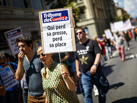 Tamedia: grève suspendue jusqu'à la fin des négociations