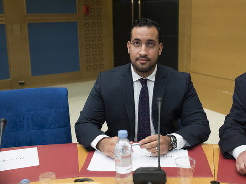 Affaire Benalla: l'ex-collaborateur de Macron nie avoir été son garde du corps