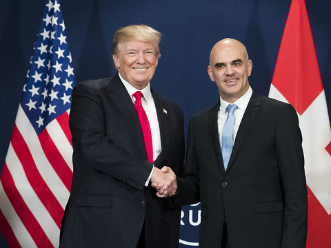 Trump remercie Alain Berset pour 