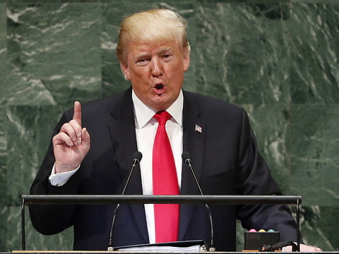 A l'ONU, Trump lance un appel à 