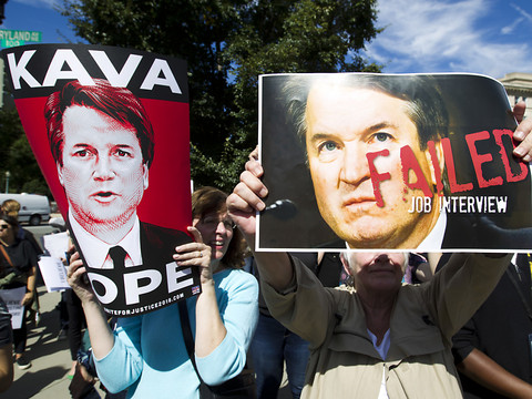 Une accusatrice de Brett Kavanaugh contactée par le FBI