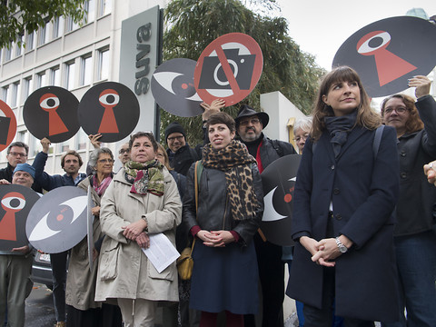 Lancement de la campagne contre la surveillance des assurés