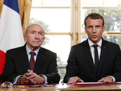 Le président français accepte la démission du ministre Collomb