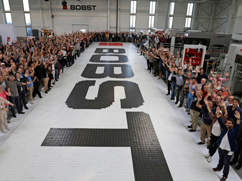 Un record mondial pour les employés de Bobst