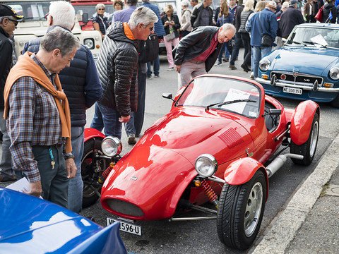 1600 vieilles anglaises au British Car Meeting à Morges (VD)