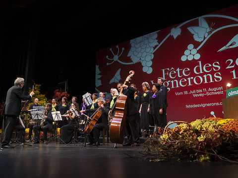 La Fête des vignerons fait son show à l'Olma de St-Gall