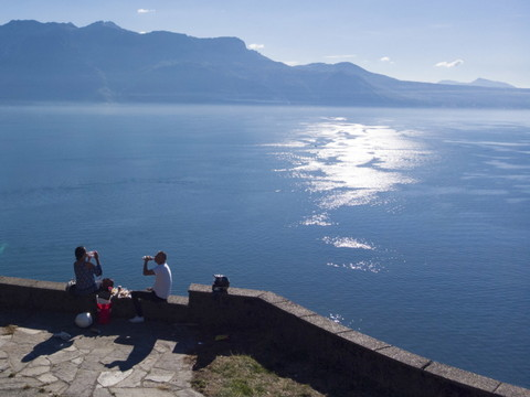 Bel journée d'été indien en Suisse