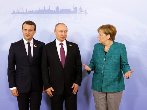 Erdogan réunit Poutine, Macron et Merkel sur la Syrie