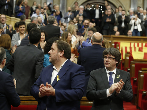 Jusqu'à 25 ans de prison requis contre des dirigeants catalans