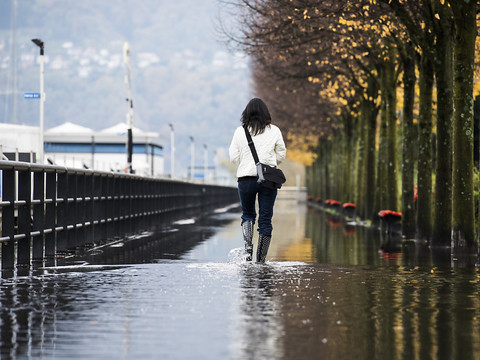 Le Tessin sous les eaux