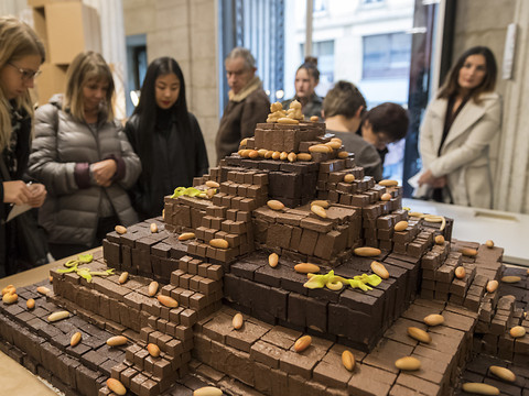 Chocolatissimo s'est terminé samedi - démolition du temple aztèque