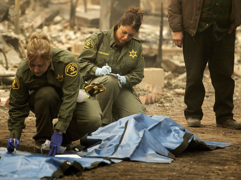 Incendies en Californie: le bilan s'alourdit encore à 58 morts