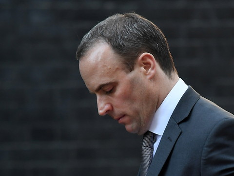 Démission du ministre britannique du Brexit Dominic Raab