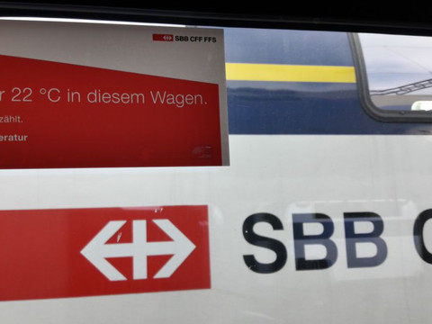 Baisse de la température dans le RER zurichois bien acceptée