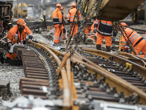 Les travaux se déroulent sans accroc en gare de Lucerne