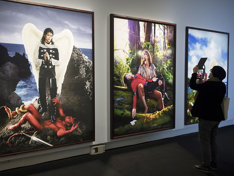 Au Grand Palais, l'art contemporain fan de Michael Jackson