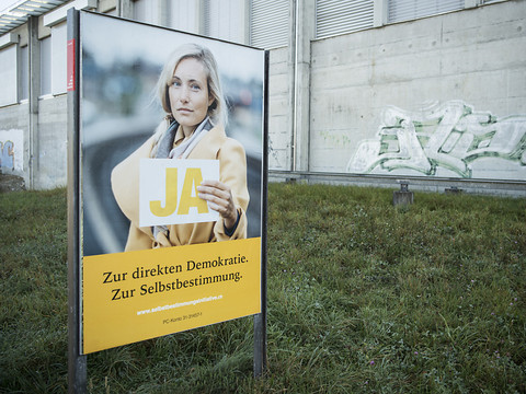 Les affiches sobres de l'UDC n'ont pas troublé les électeurs