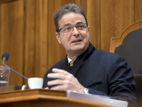 Le PDC valaisan Jean-René Fournier présidera le Conseil des Etats