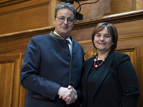 Marina Carobbio et Jean-René Fournier élus présidents