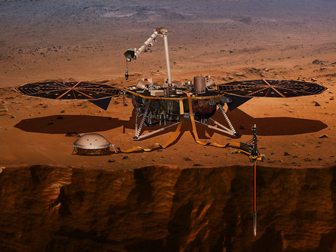 La sonde de la Nasa InSight a atterri sur Mars