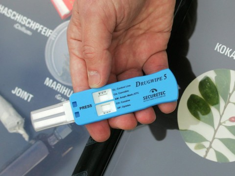 La police peut procéder à un contrôle rapide de stupéfiants