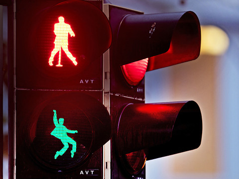 Des feux de signalisation à l'effigie d'Elvis Presley en Allemagne