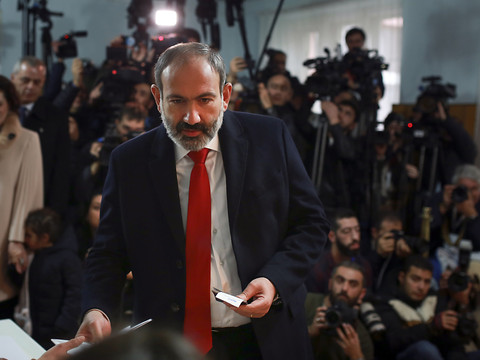 Le bloc électoral du Premier ministre arménien en tête