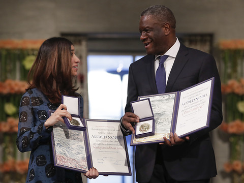SOS des Nobel de la paix pour les victimes de violences sexuelles