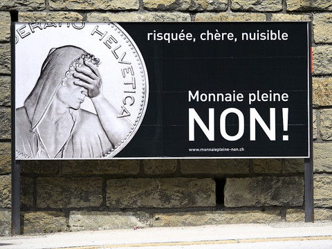 La BNS avait le droit de s'exprimer sur l'initiative Monnaie pleine
