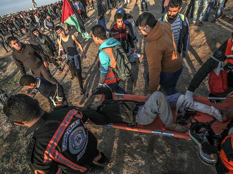 Trois Palestiniens tués à la frontière Gaza